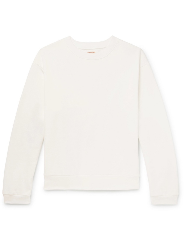 Photo: KAPITAL - Printed Loopback Cotton-Jersey Sweatshirt - White