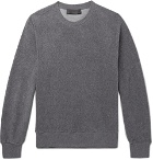 Stella McCartney - Ian Textured Cotton-Blend Sweatshirt - Men - Gray