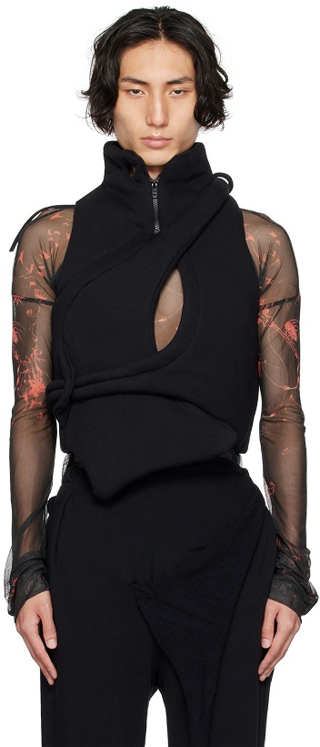 Photo: Ottolinger Black Asymmetric Vest