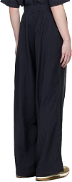 CASEY CASEY Navy Paola Trousers