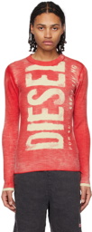Diesel Red K-Atullus-Round Sweater