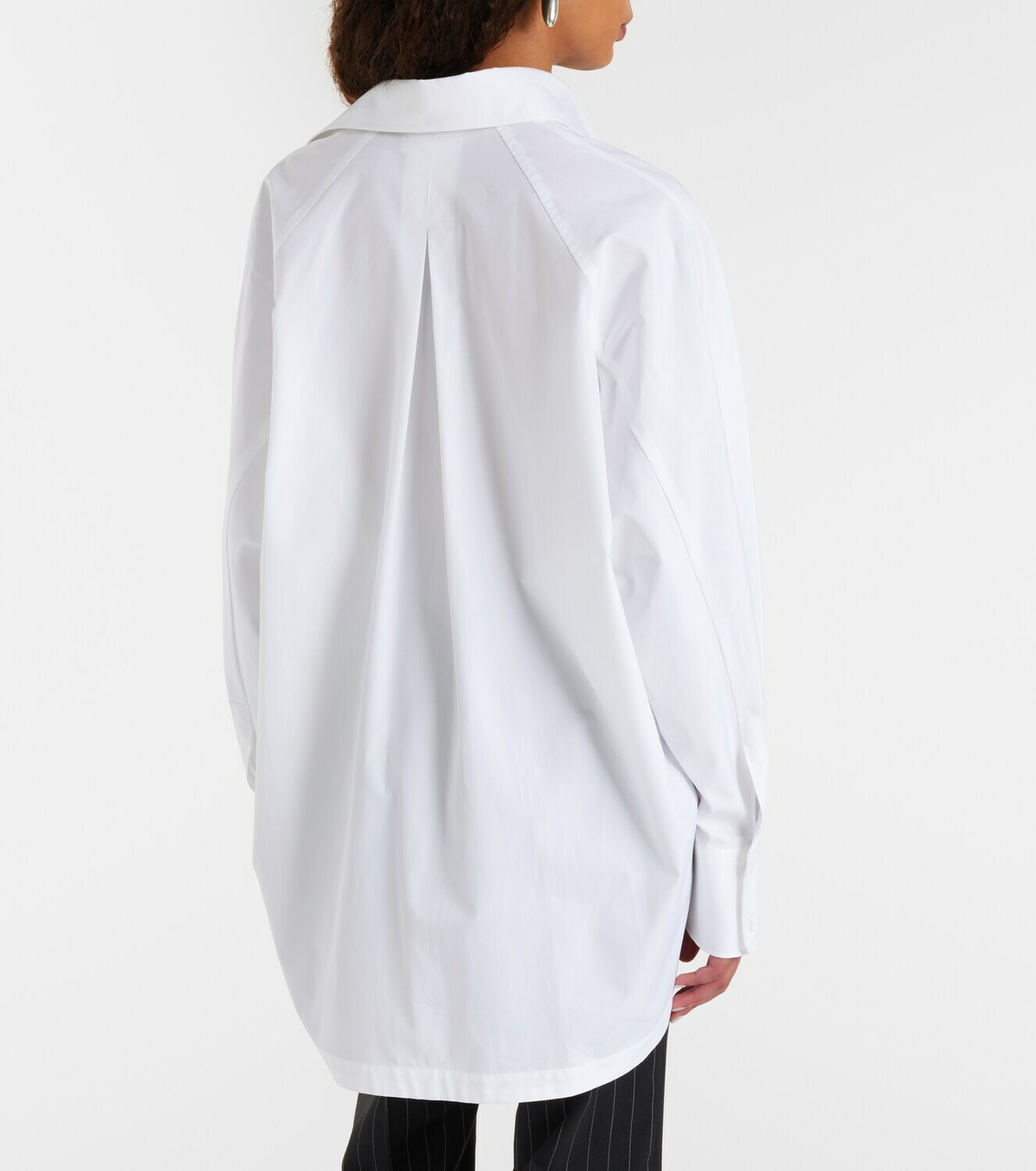 Sportmax Ovest oversized cotton poplin shirt