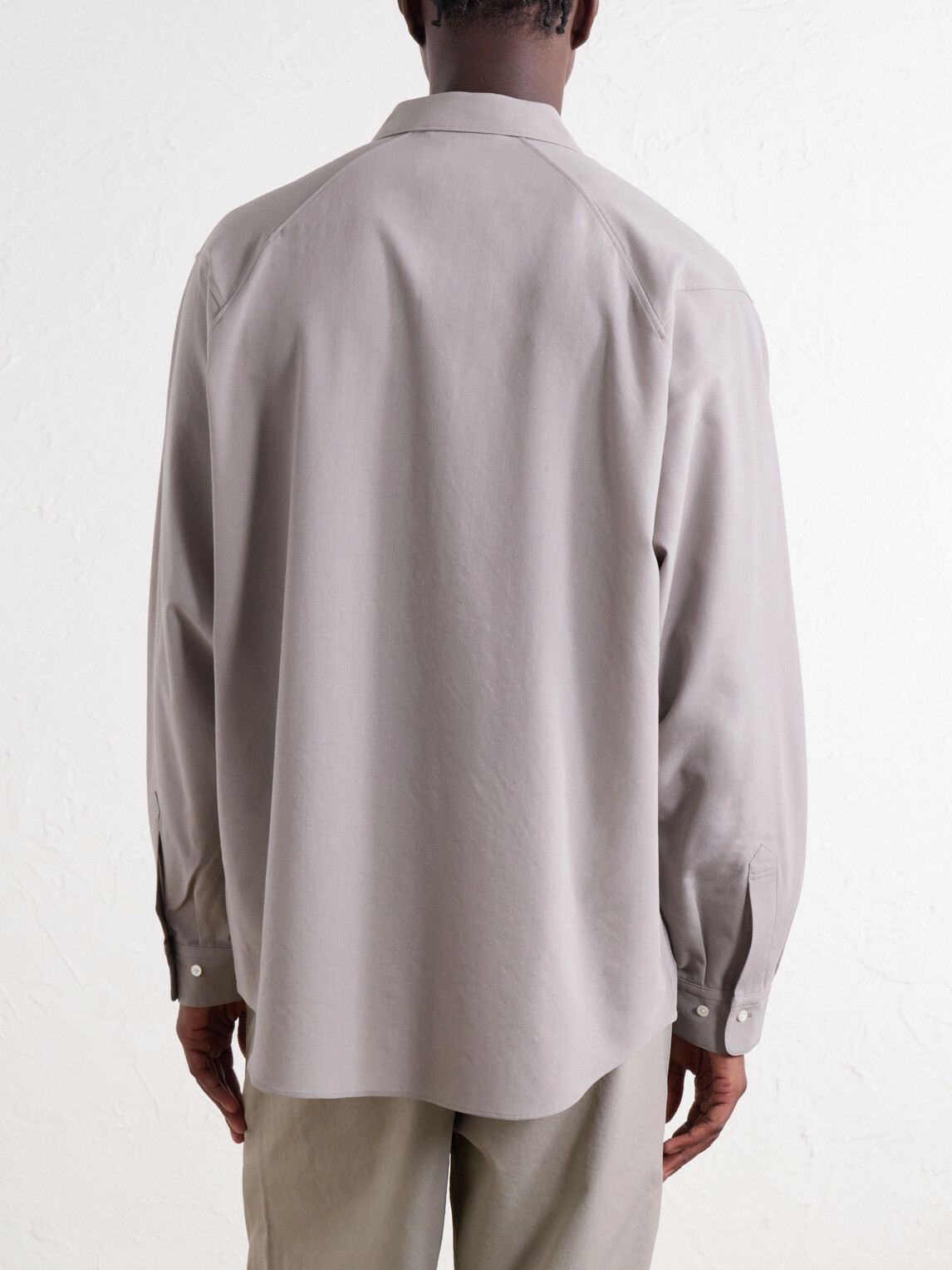 Goldwin - Wool-Fresco Shirt - Gray
