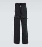 Dries Van Noten - High-rise cotton twill cargo pants