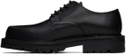 Dries Van Noten Black Leather Derbys