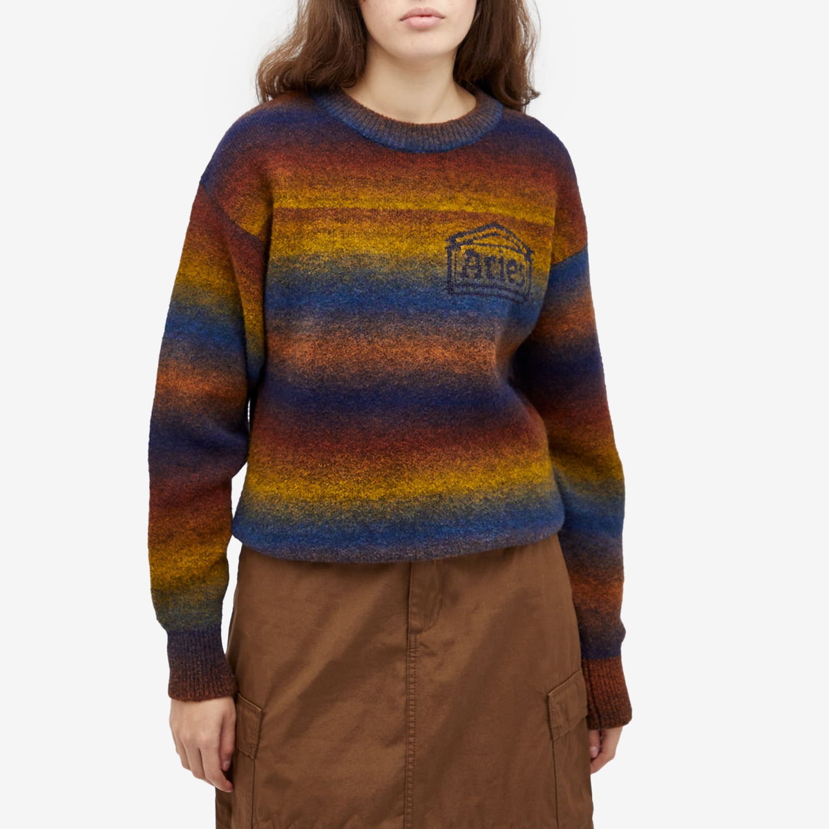 Aries Women's Baby Fit Boucle Space Knit in Multi