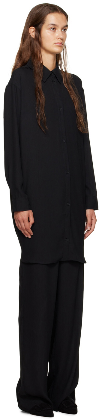 Han Kjobenhavn Black Fluid Shirt