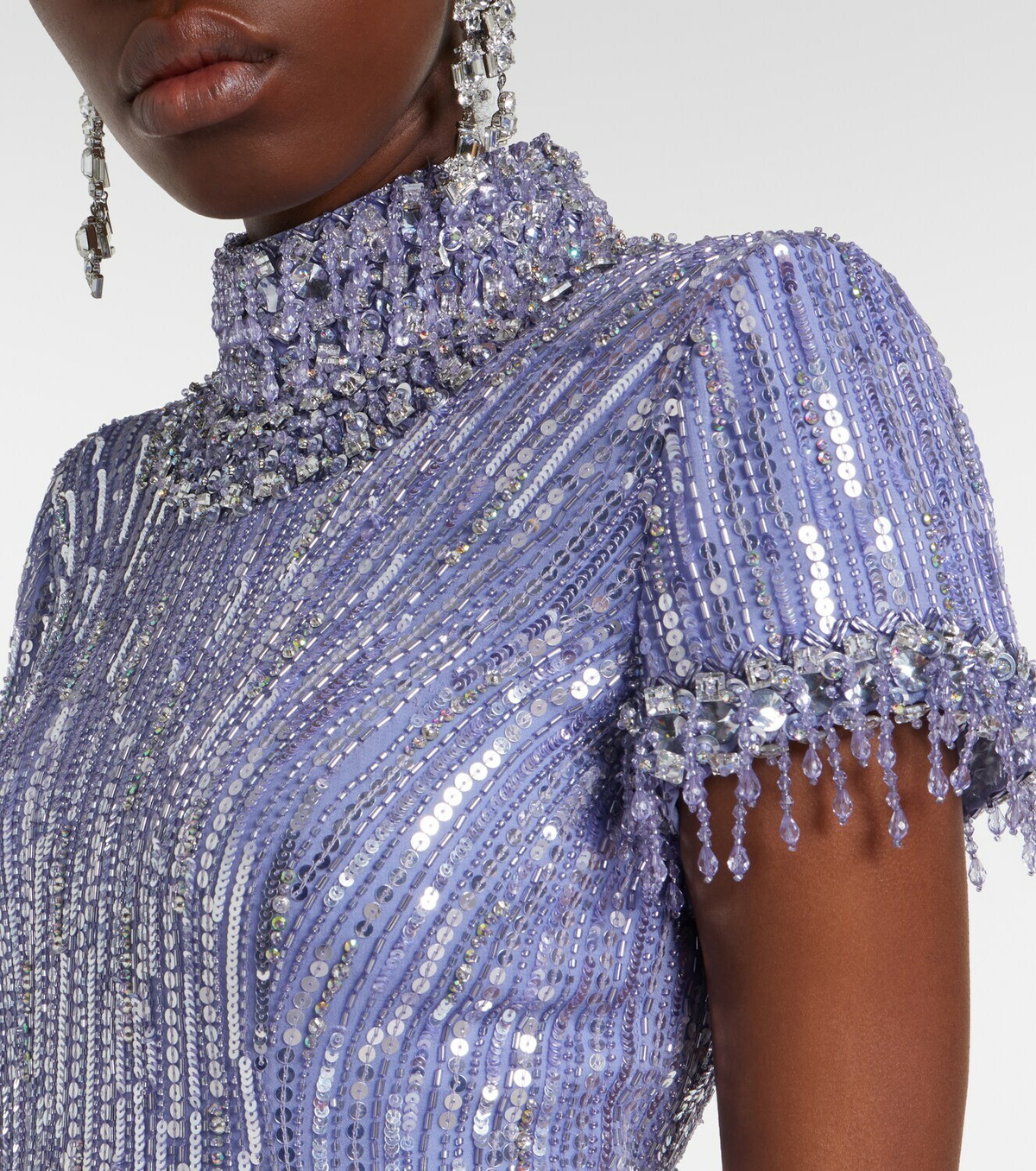 Jenny Packham Madelaine embellished gown