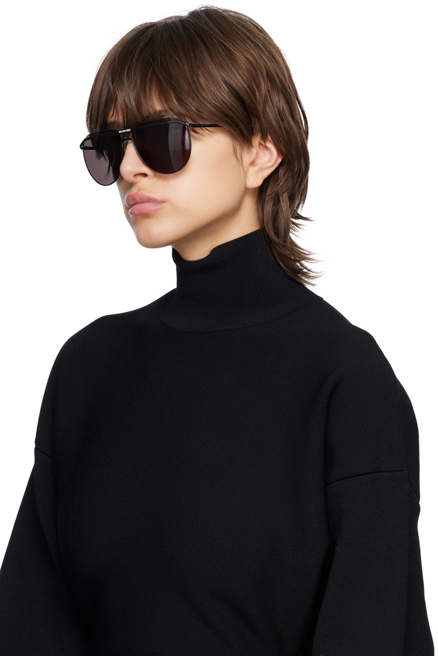 Balenciaga Black Aviator Sunglasses Balenciaga – Balenciaga Aviator Sunglasses in Barcelona or  main image 4
