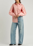 Marques' Almeida Cotton and Taffeta Shirt Pink