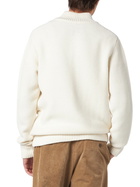 MC2 Saint Barth Man Knitted Bomber With Felt Pockets