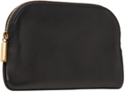 The Row Black EW Circle Pouch