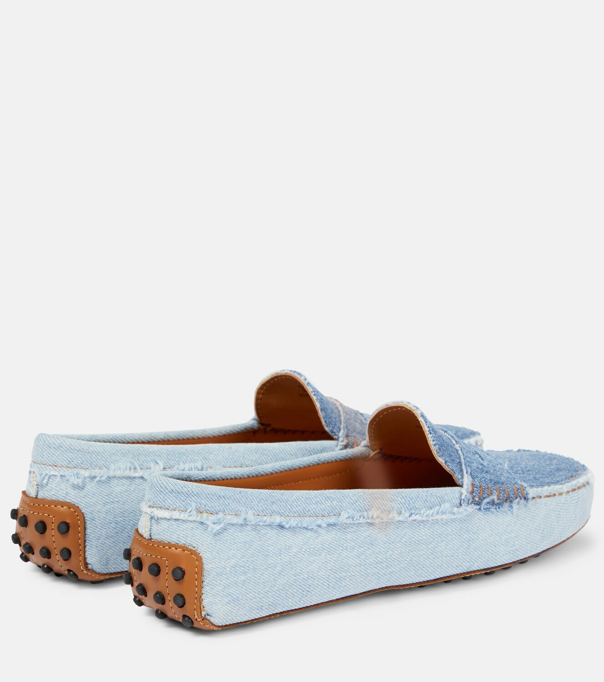 Tod's - Gommino denim loafers