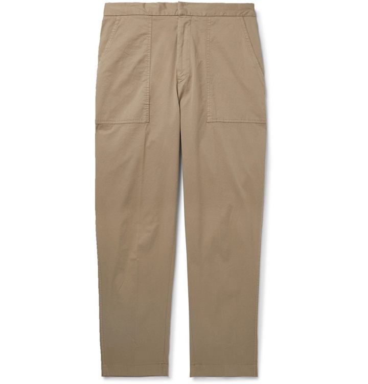 Photo: Officine Generale - Paolo Stretch-Cotton Cargo Trousers - Neutrals