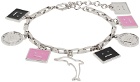 Acne Studios Silver Charm Bracelet