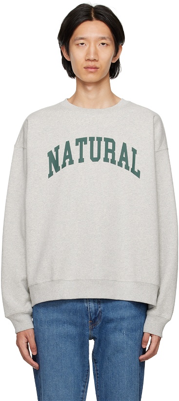 Photo: Museum of Peace & Quiet Gray 'Natural' Sweatshirt