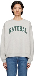 Museum of Peace & Quiet Gray 'Natural' Sweatshirt