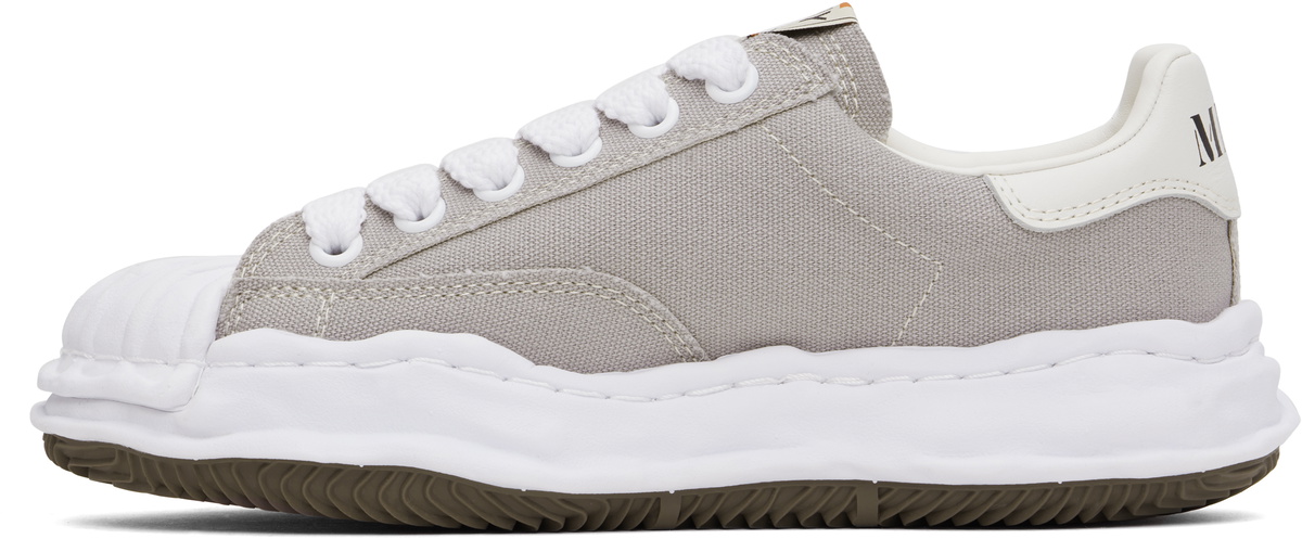 ★Mihara Yasuhiro★Blakey OG Sole Low-top Sneakers★Gray Maison MIHARA YASUHIRO Gray Blakey OG Sole Canvas Low-Top