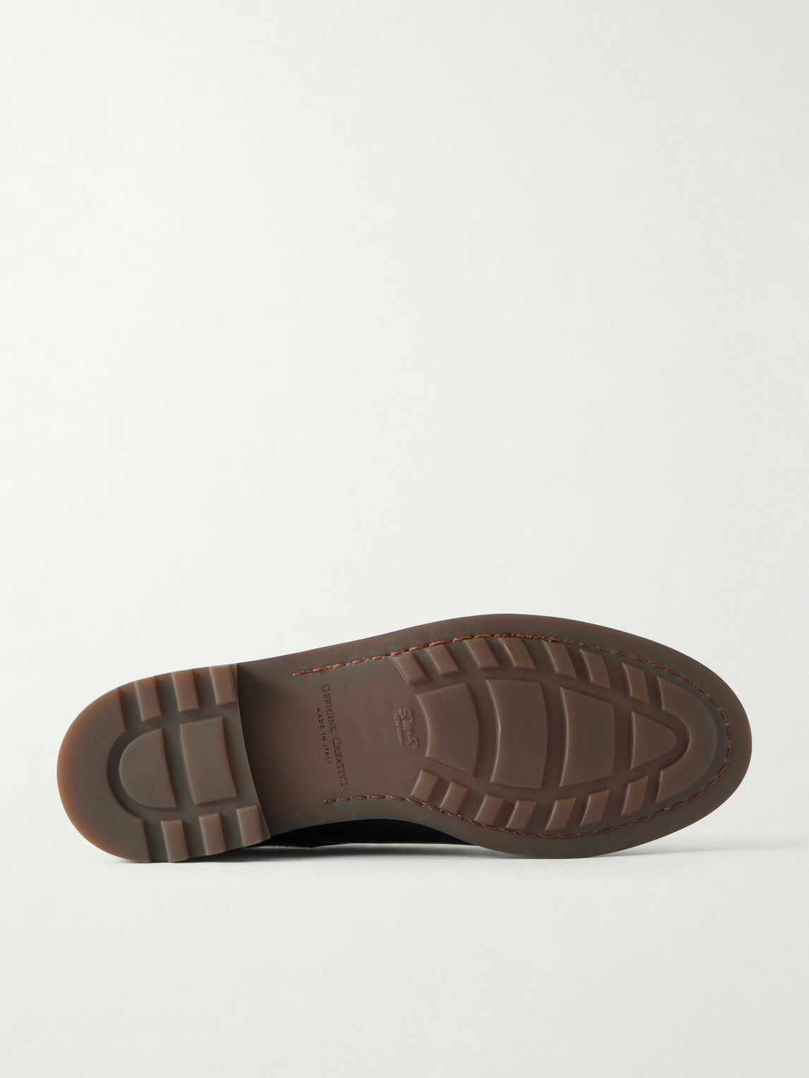 Officine Creative - Balata Flexi 001 Textured Leather Derby Shoes - Brown