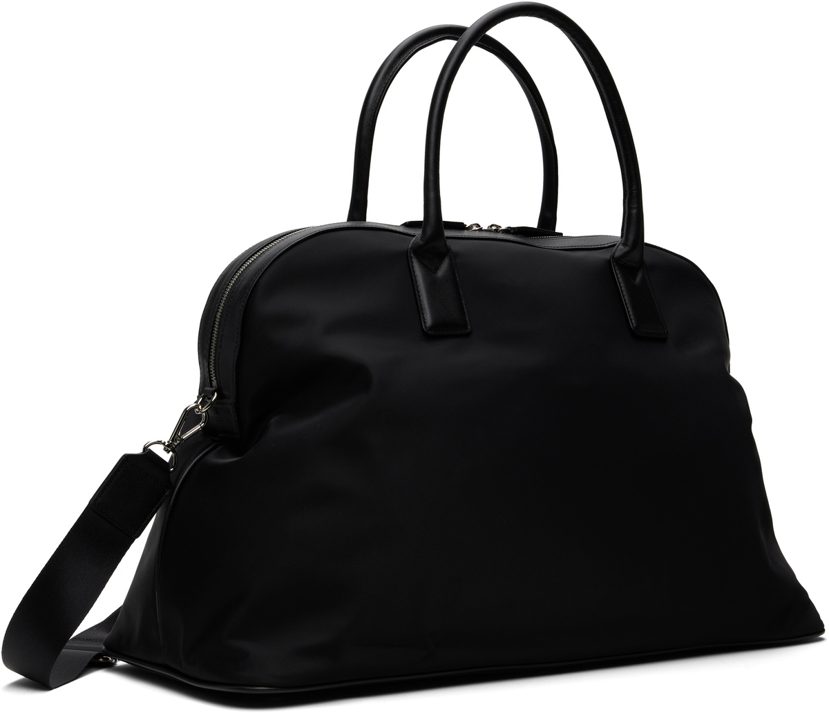 Nothing Written Black Nylon Boston Tote