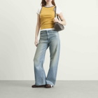 Levi's Women's Ribcage Wide Leg H223 Jeans in High Gloss