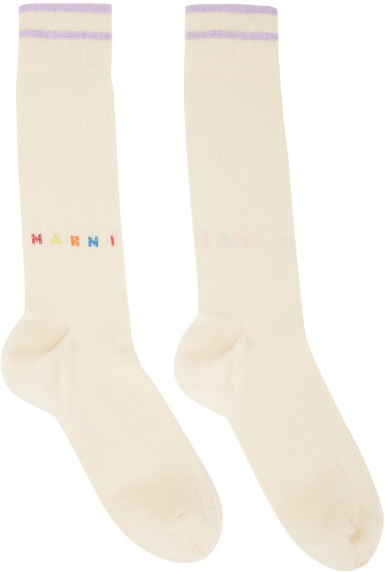 Photo: Marni Yellow Striped Socks