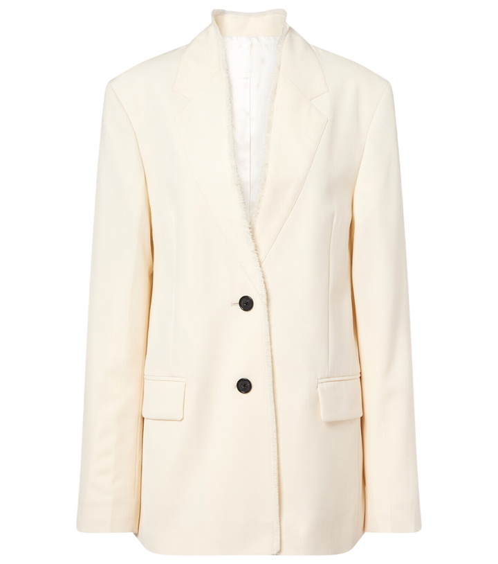 Photo: Toteme Distressed wool blazer