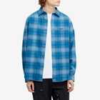thisisneverthat Men's Flannel Check Shirt in Blue