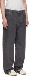 WTAPS Gray 'Blues' Straight Jeans