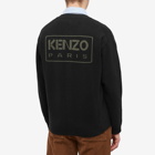 Kenzo Men's Paris Back Logo Cardigan in Black