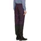 Givenchy Purple Two-Toned Vertical Lounge Pants