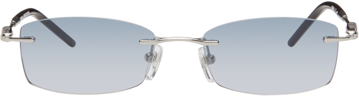 BONNIE CLYDE Silver Lisp Sunglasses