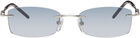 BONNIE CLYDE Silver Lisp Sunglasses