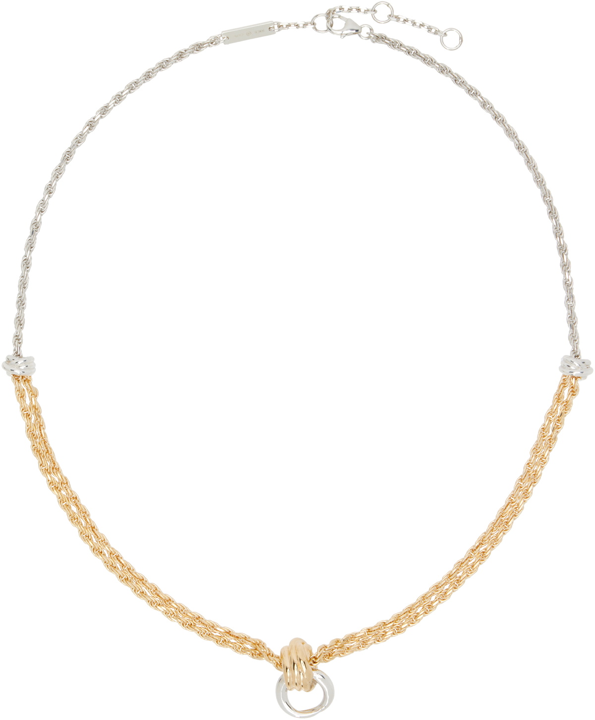 Bottega Veneta Knot Necklace