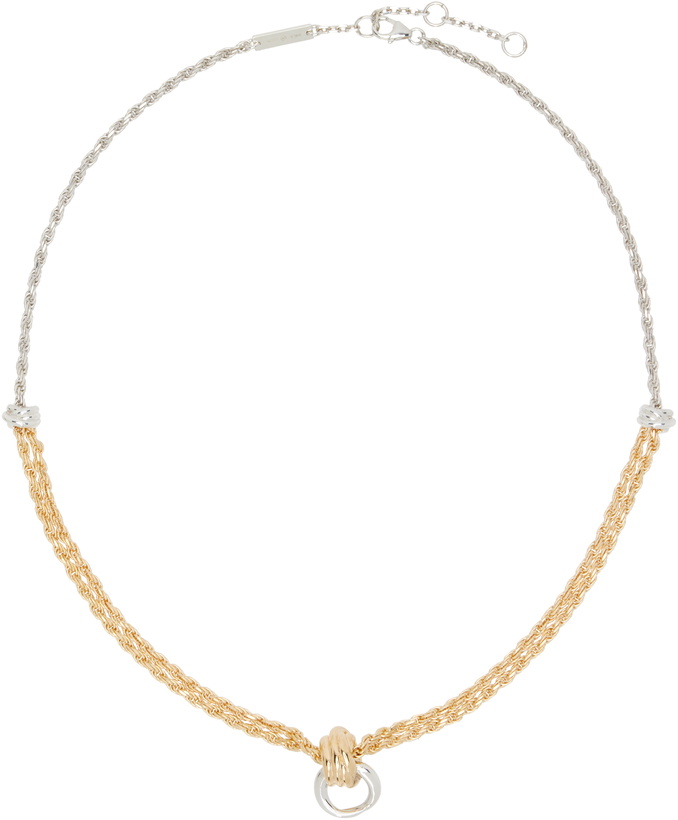 Photo: Bottega Veneta Knot Necklace
