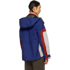 Phipps Blue and Red Organic Waterproof Jacket