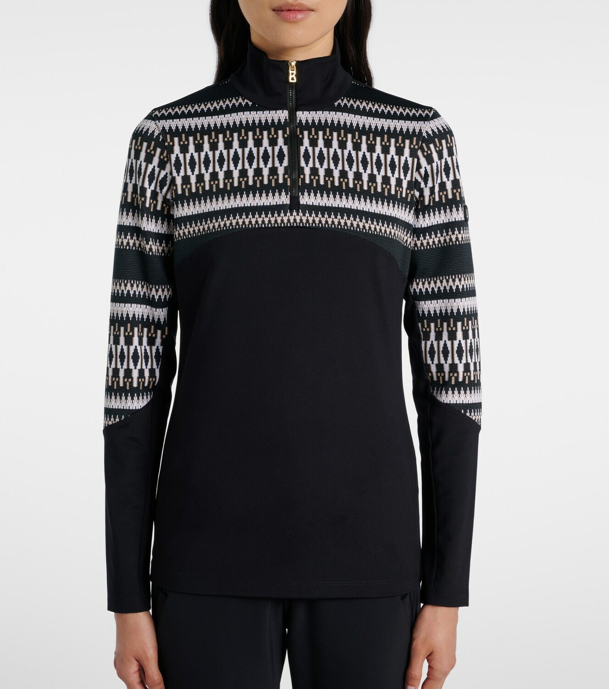 Bogner Jelissa jacquard ski top
