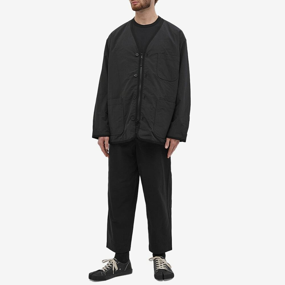 Comme des Garçons Homme Men's Reversible Zip Liner Jacket in Black