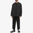 Comme des Garçons Homme Men's Reversible Zip Liner Jacket in Black/Charcoal