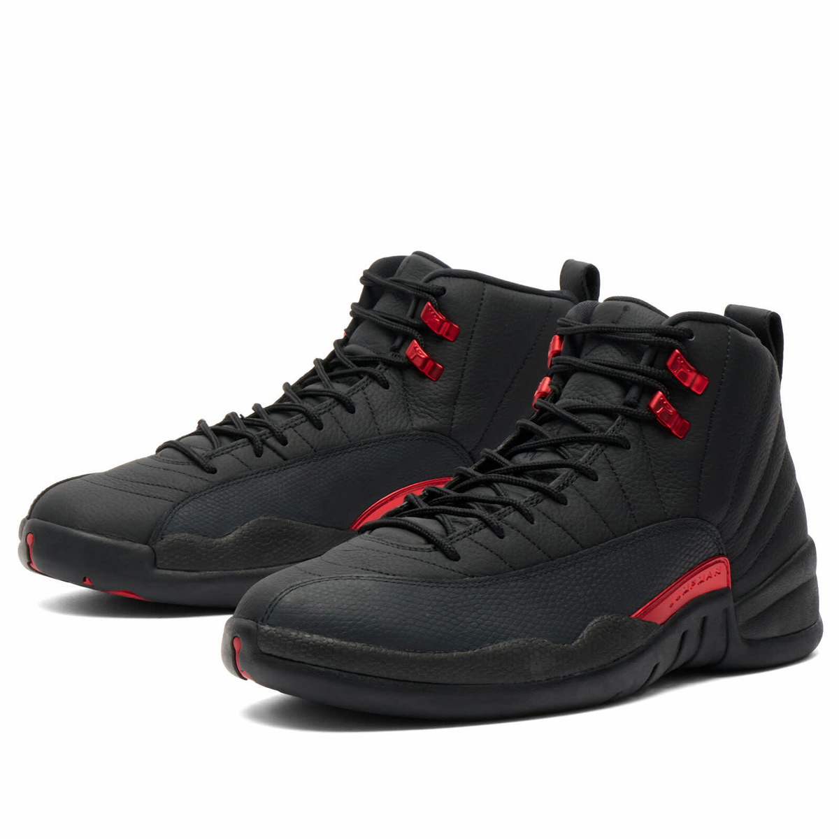 Air Jordan Men's 12 Retro Sneaker in Black/Varsity Red