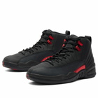 Air Jordan Men's 12 Retro Sneaker in Black/Varsity Red