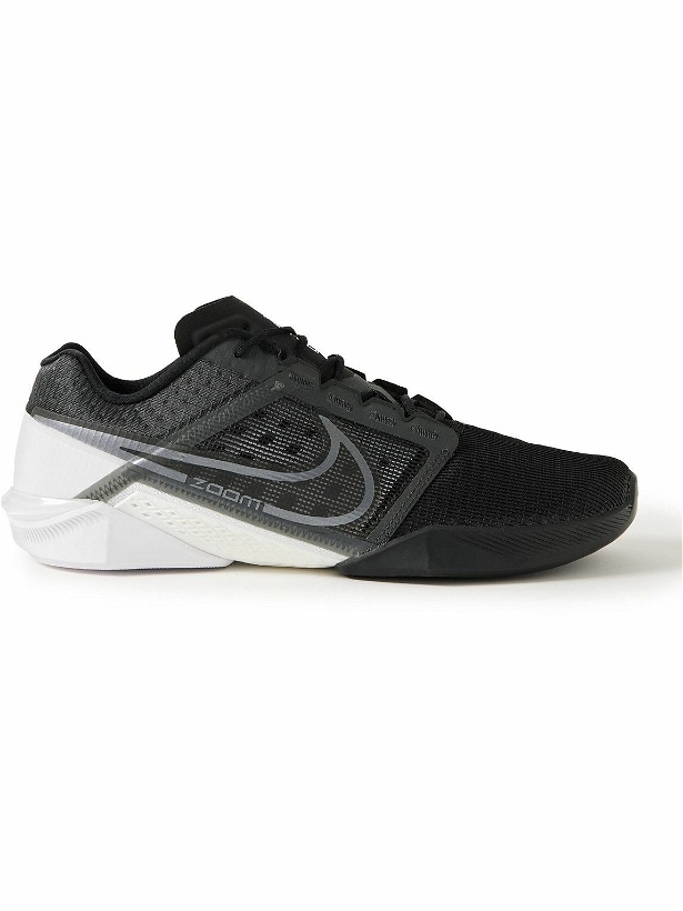 Photo: Nike Training - Zoom Metcon Turbo 2 Rubber-Trimmed Mesh and Ripstop Sneakers - Black