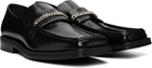 Martine Rose Black Square Toe Loafers