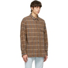 Levis Made and Crafted Brown Mountain Shirt