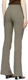 LVIR Khaki Polyester Trousers
