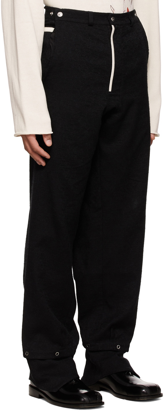 Kiko Kostadinov Black Haidu Trousers Kiko Kostadinov