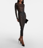 Wardrobe.NYC Floral lace bodysuit