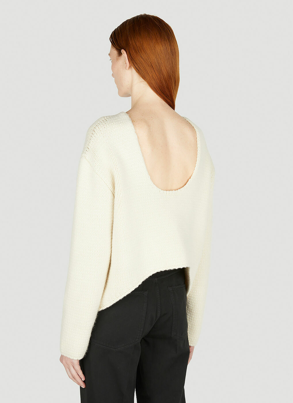 The Row Iri Sweater in Cream The Row