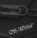 Off-White - Chain-Embellished Bifold Canvas Wallet - Black