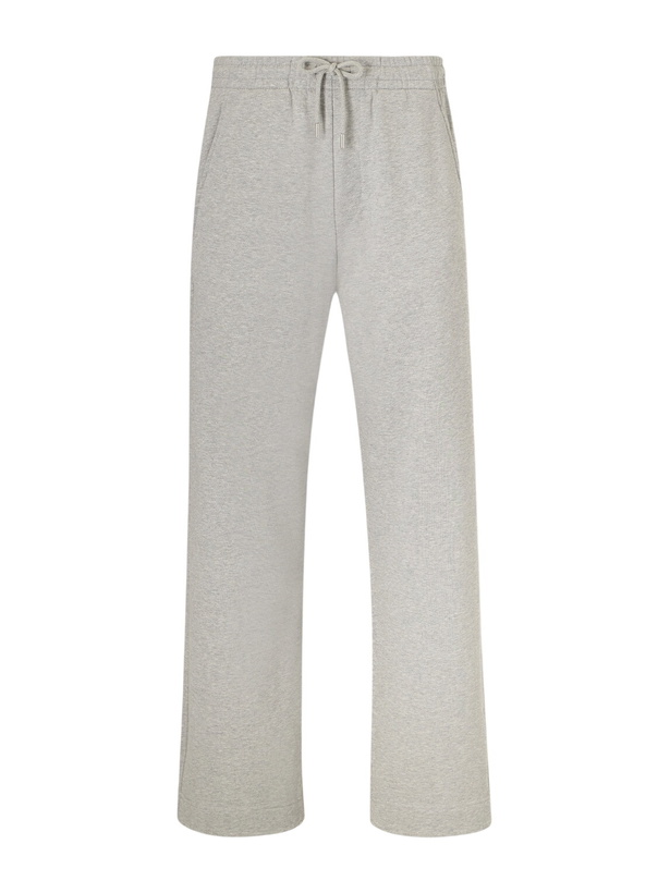 Photo: Dries Van Noten - Straight-Leg Cotton-Jersey Sweatpants - Gray